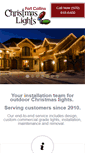 Mobile Screenshot of fortcollinschristmaslights.com